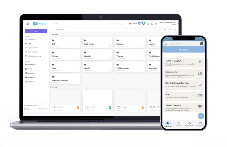 Narbulut nDocs Workspace: Çevrimiçi Ofis ve Ortak Çalışma Alanı